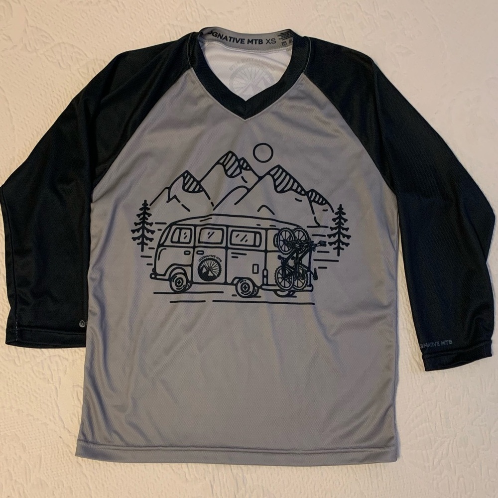 Camper Van MTB Lightweight Breathable Cycling Jersey by Cognative